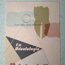 Coleccionismo Papel secante: PAPEL SECANTE BRISTACICLINA LABORATORIOS ANTIBIOTICOS MADRID 1959