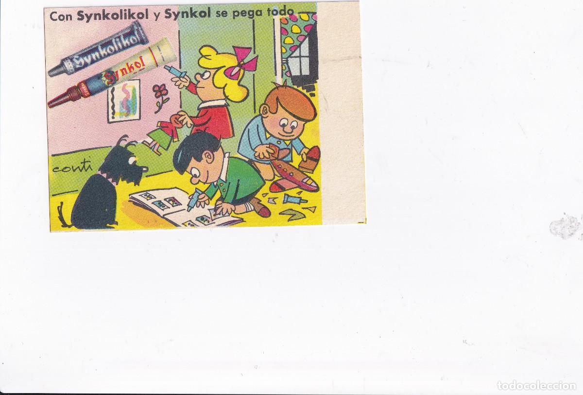 Coleccionismo papel secante: PAPEL SECANTE SYNKOLIKOL y SYNKOL - Foto 1