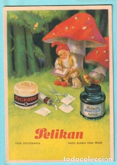 Coleccionismo Papel secante: PAPEL SECANTE PELIKAN. TINTA ESTILOGR&Aacute;FICA. PASTA BLANCA PARA PEGAR. 1921 R.