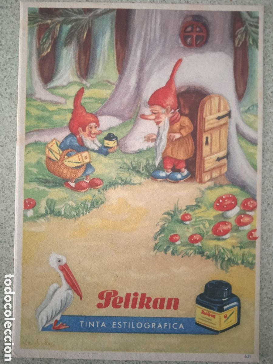 Coleccionismo Papel secante: PAPEL SECANTE PELIKAN 631 NUEVO