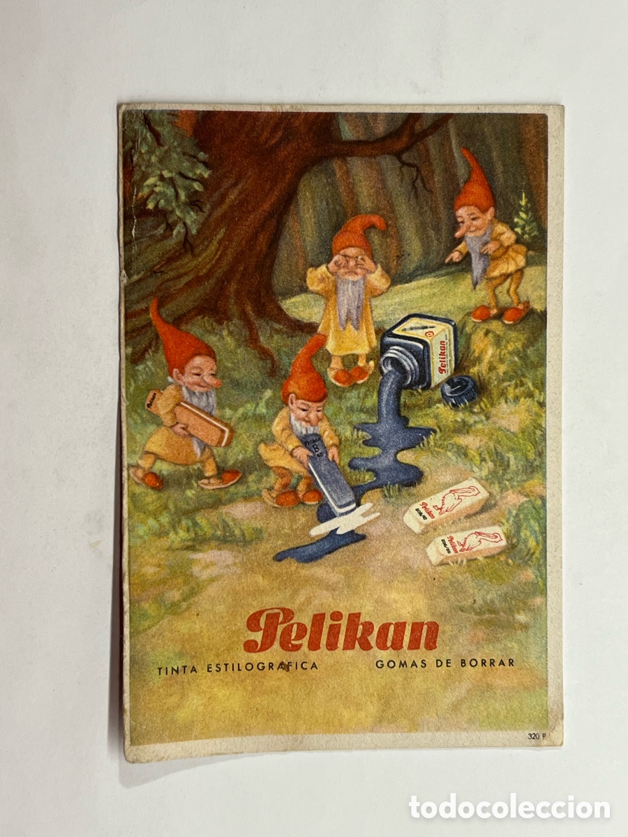 Coleccionismo Papel secante: PELIKAN No.320 P.. Tinta Estilogr&aacute;fica .. Gomas de Borrar&hellip; Papel Secante