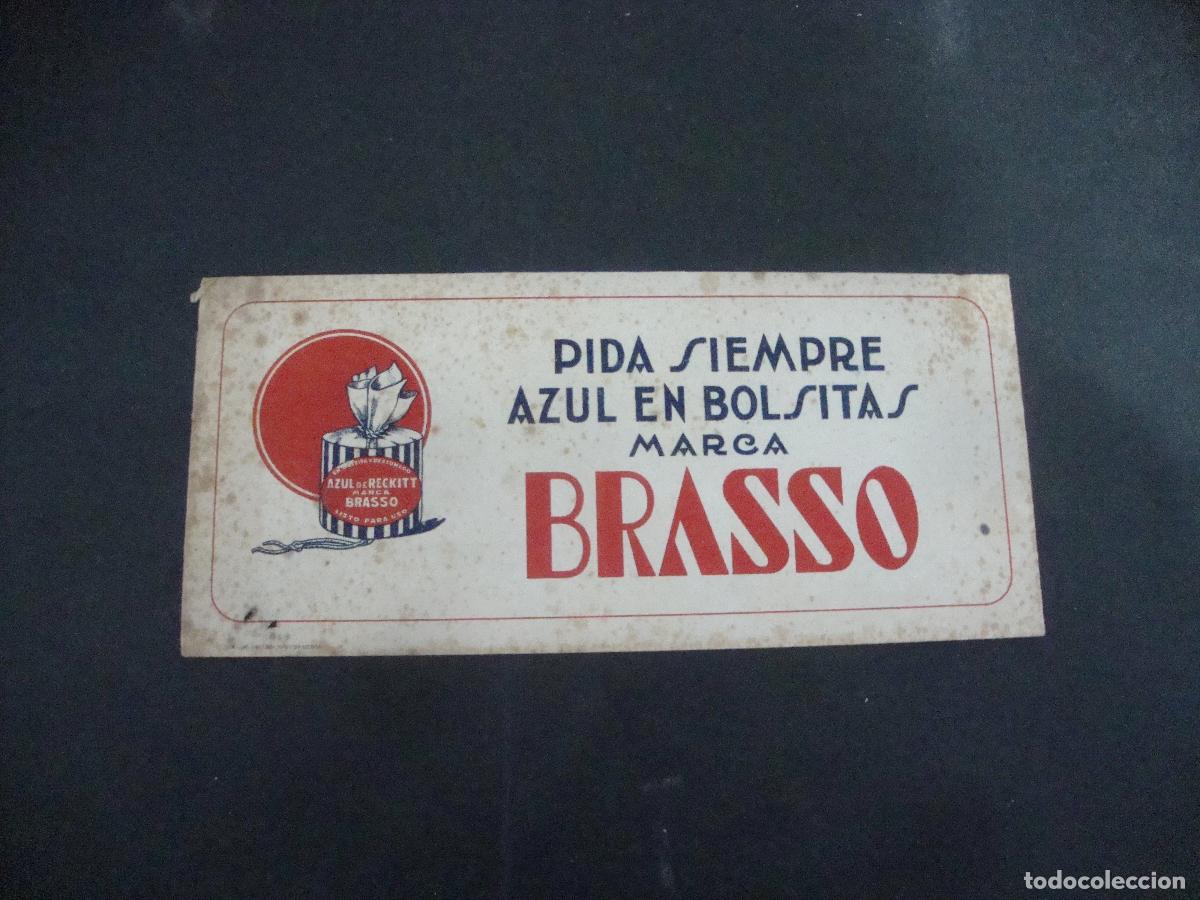 Coleccionismo papel secante: PAPEL SECANTE BRASSO - Foto 1