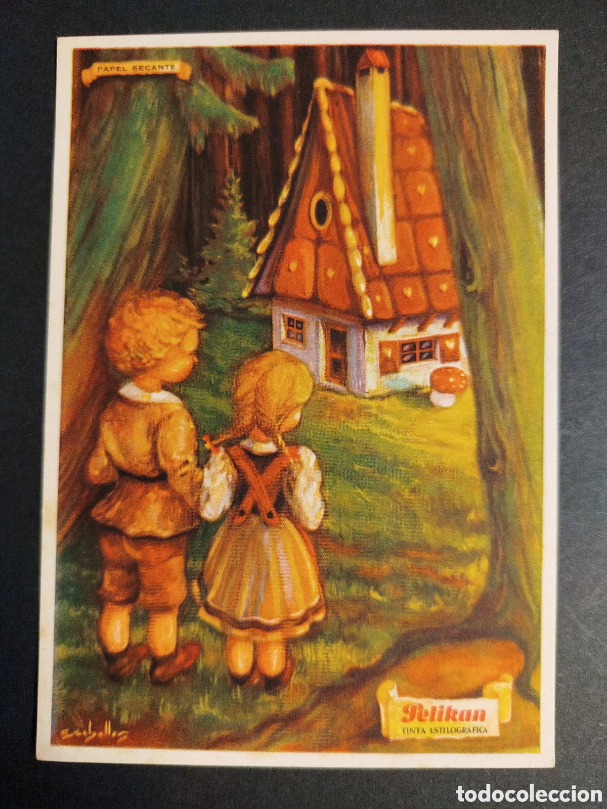 Coleccionismo papel secante: SECANTE PELIKAN HANSEL Y GRETEL