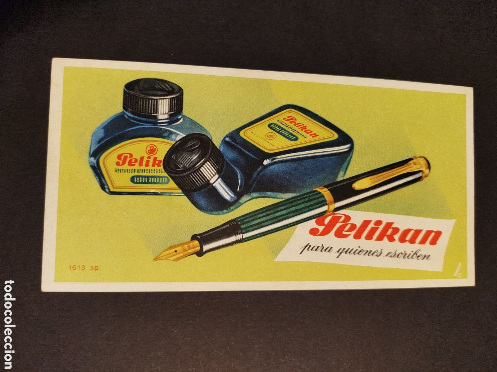 Coleccionismo papel secante: SECANTE PELIKAN 1613 sp.