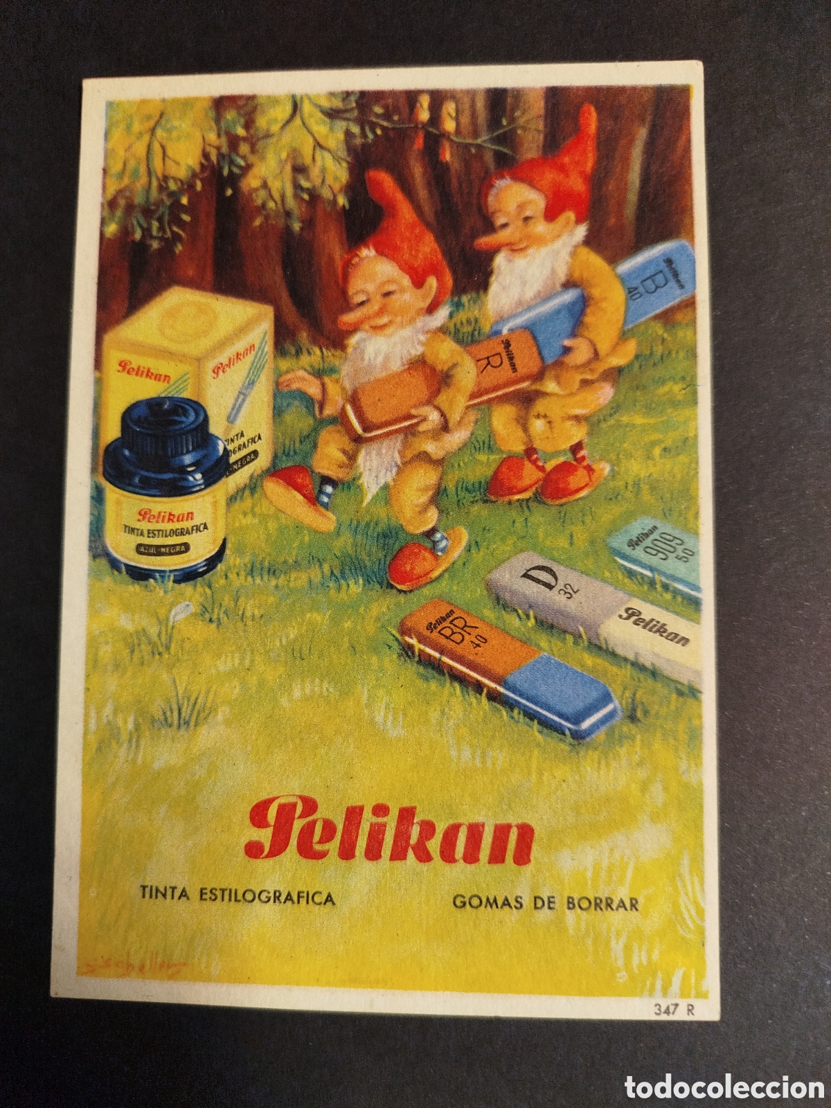 Coleccionismo papel secante: SECANTE PELIKAN 347r