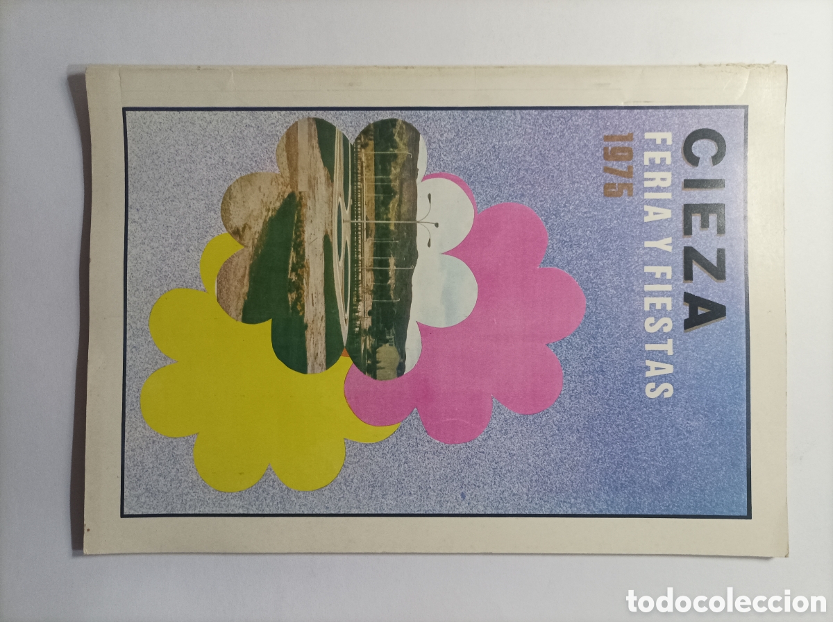 Coleccionismo papel secante: CIEZA 1976 PROGRAMA FERIA Y FIESTAS SAN BARTOLOM&Eacute;. MUY BUEN ESTADO. VER FOTOS.