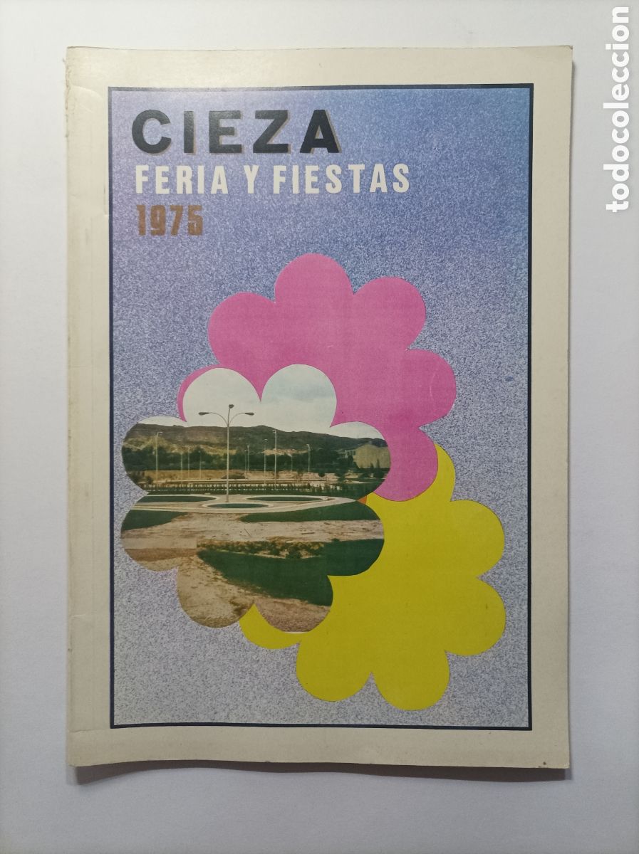 Coleccionismo papel secante: CIEZA 1975 PROGRAMA FERIA Y FIESTAS SAN BARTOLOM&Eacute;. MUY BUEN ESTADO. VER FOTOS.