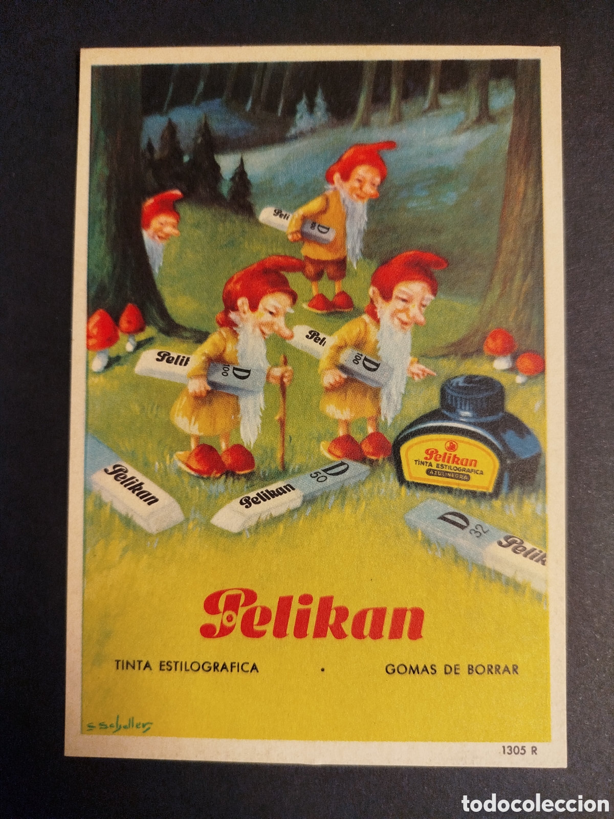 Coleccionismo papel secante: SECANTE PELIKAN 1305 R