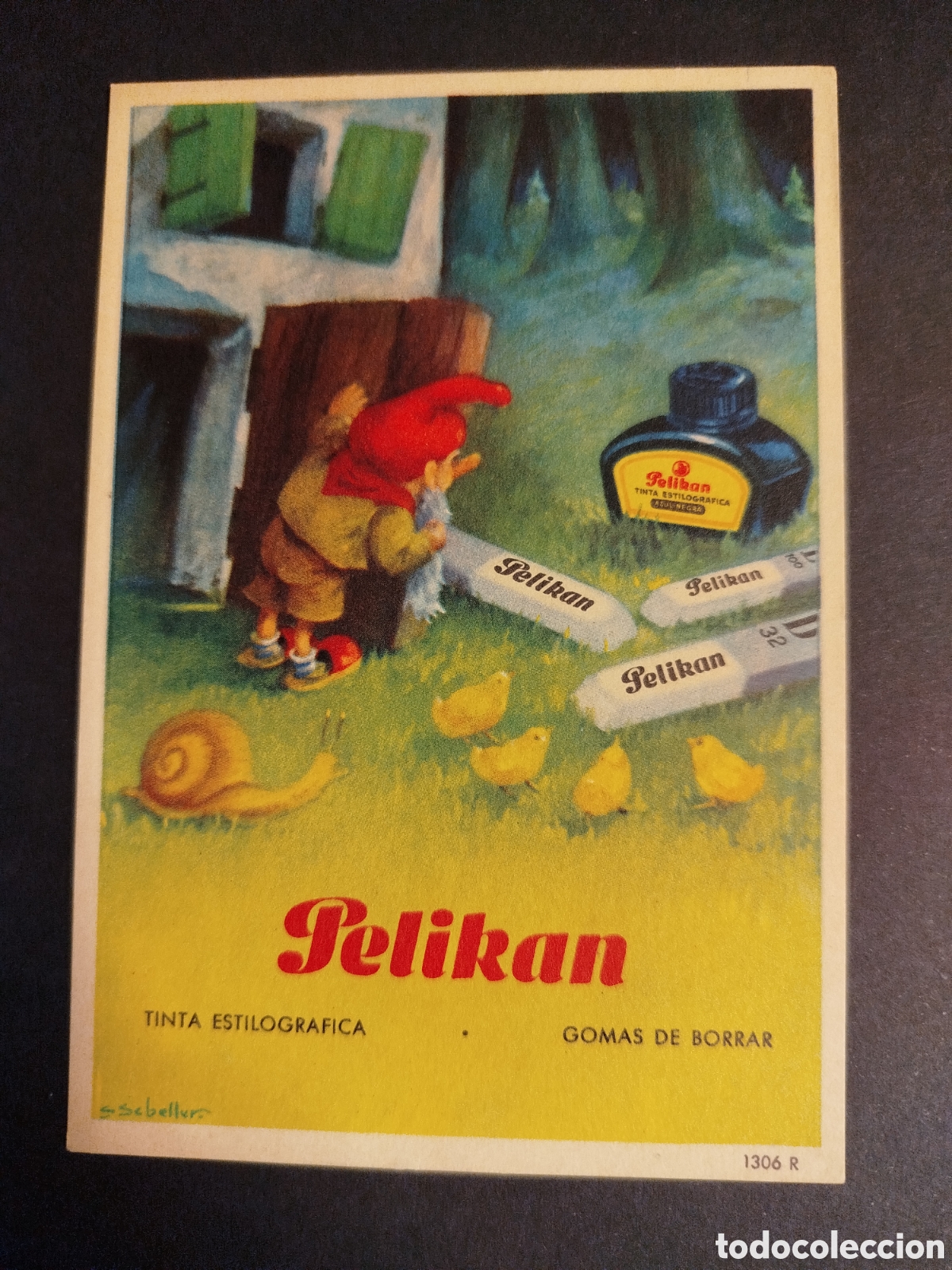 Coleccionismo papel secante: SECANTE PELIKAN 1306 R