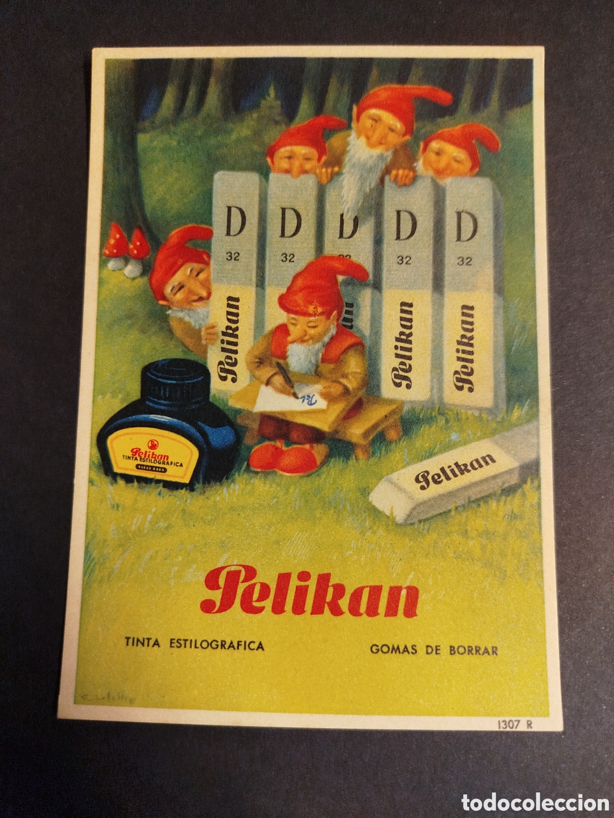 Coleccionismo papel secante: SECANTE PELIKAN 1307 R