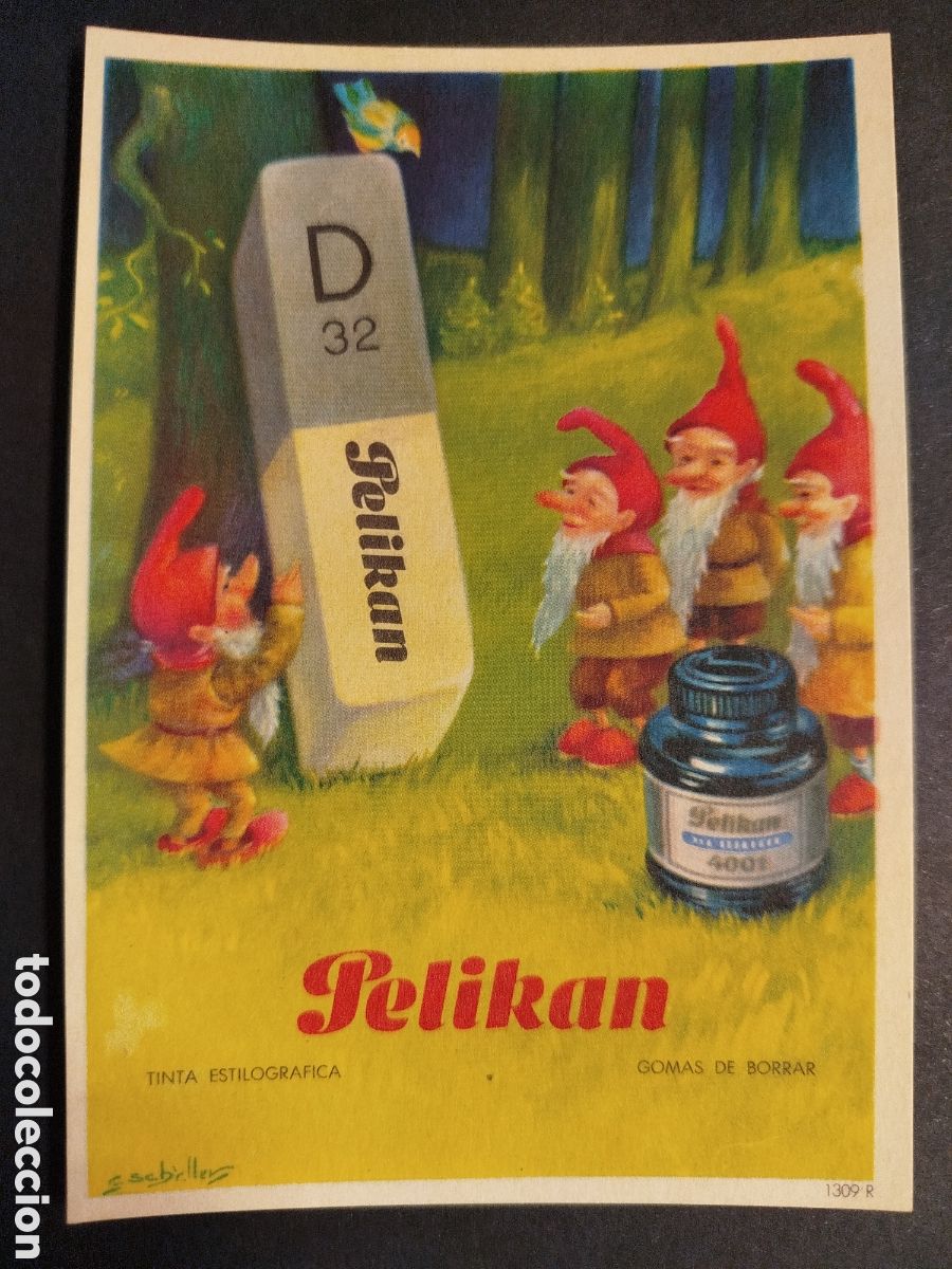 Collectionnisme Papier buvard: SECANTE PELIKAN 1309R