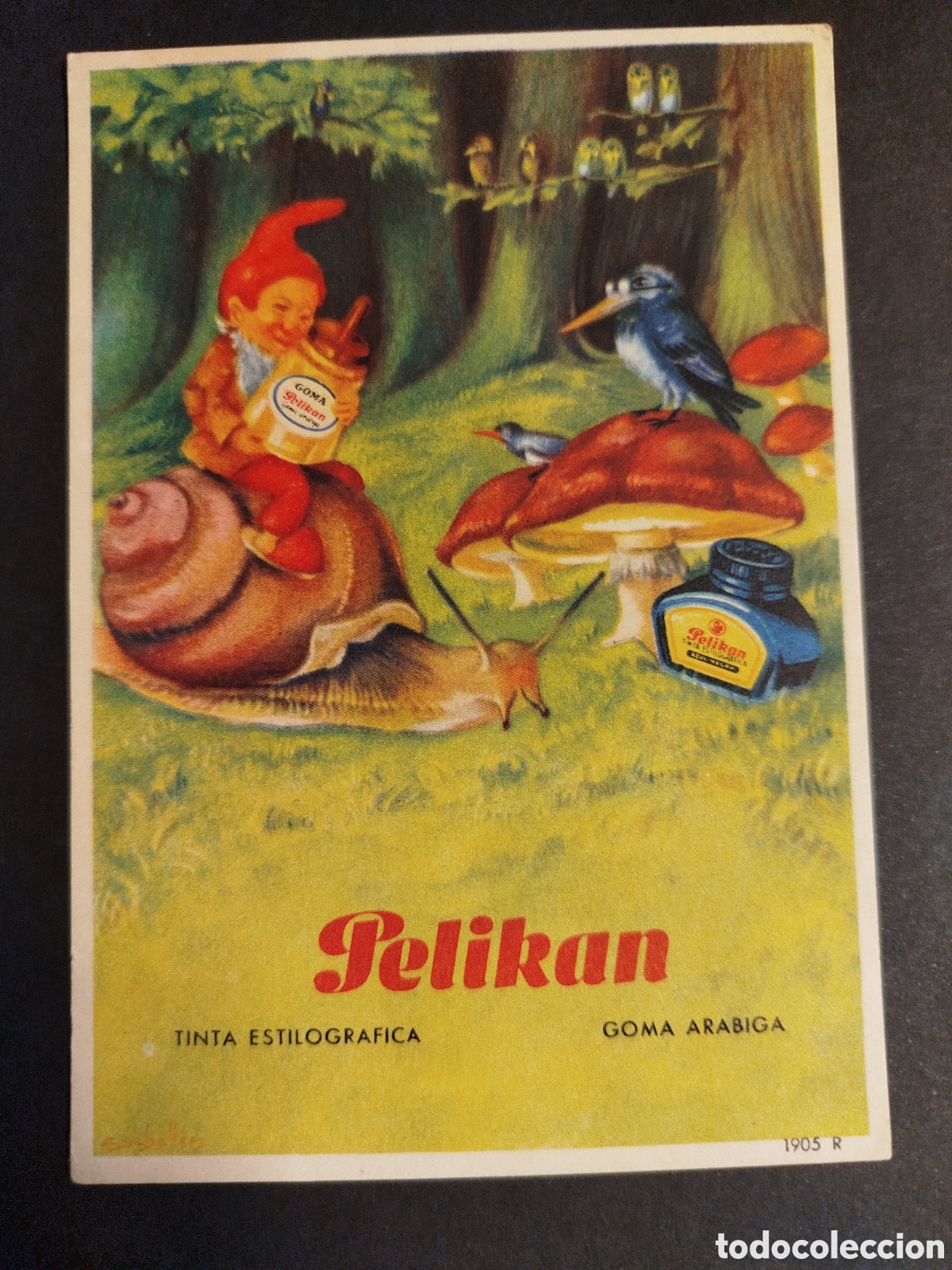 Coleccionismo papel secante: SECANTE PELIKAN 1905R