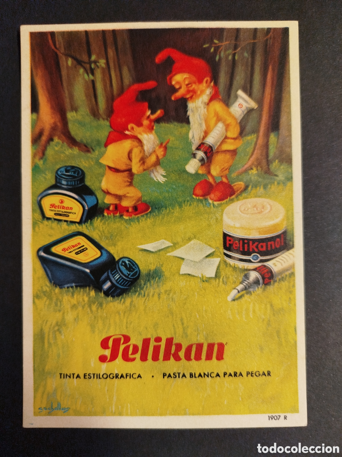 Coleccionismo papel secante: SECANTE PELIKAN 1907R