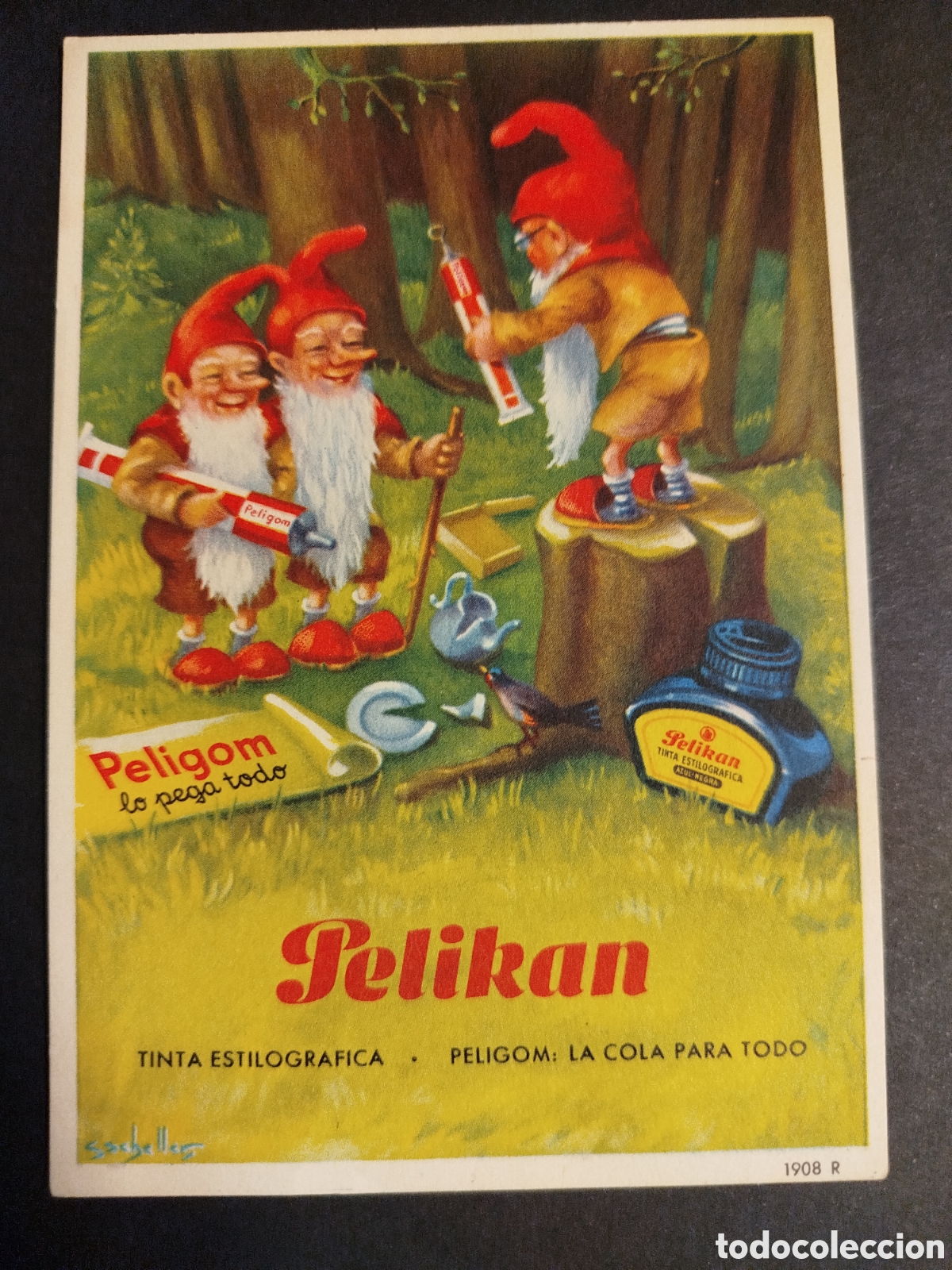Coleccionismo papel secante: SECANTE PELIKAN 1908R