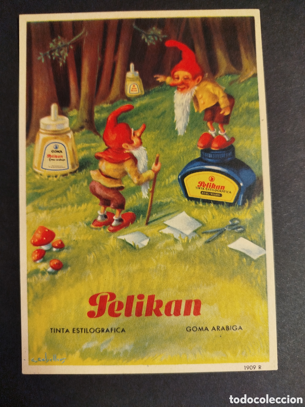 Coleccionismo papel secante: SECANTE PELIKAN 1909R