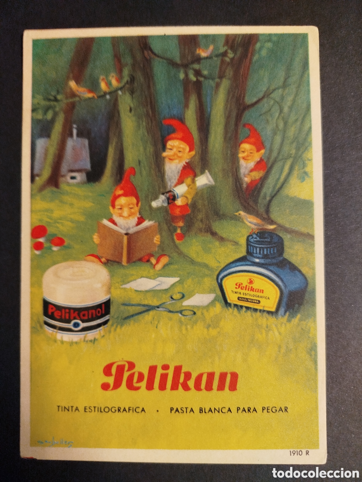 Collectionnisme Papier buvard: SECANTE PELIKAN 1910R