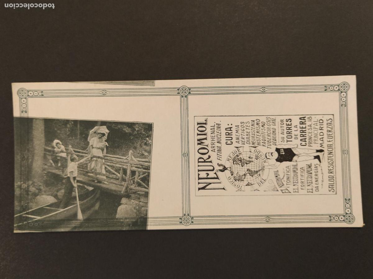Coleccionismo papel secante: NEUROMIOL - MADRID - PUBLICIDAD - PAPEL SECANTE -(K-16.034)