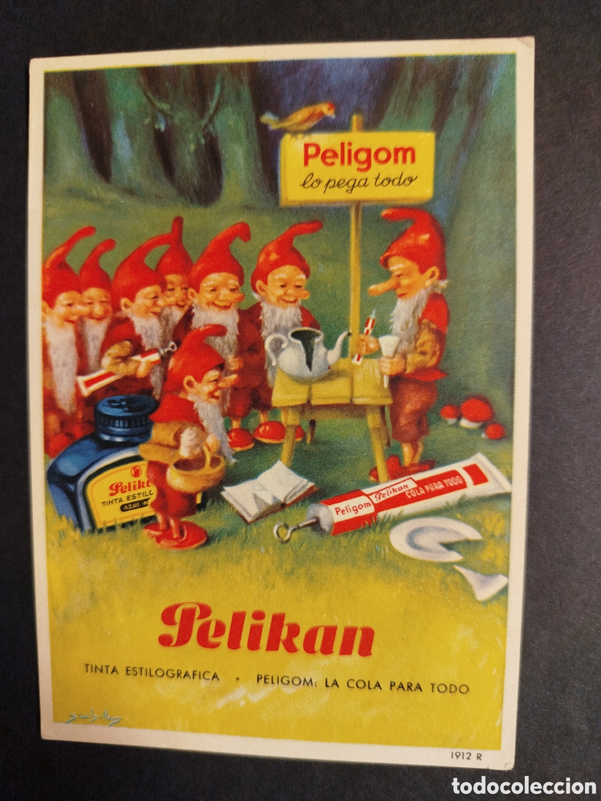 Coleccionismo papel secante: SECANTE PELIKAN 1912R