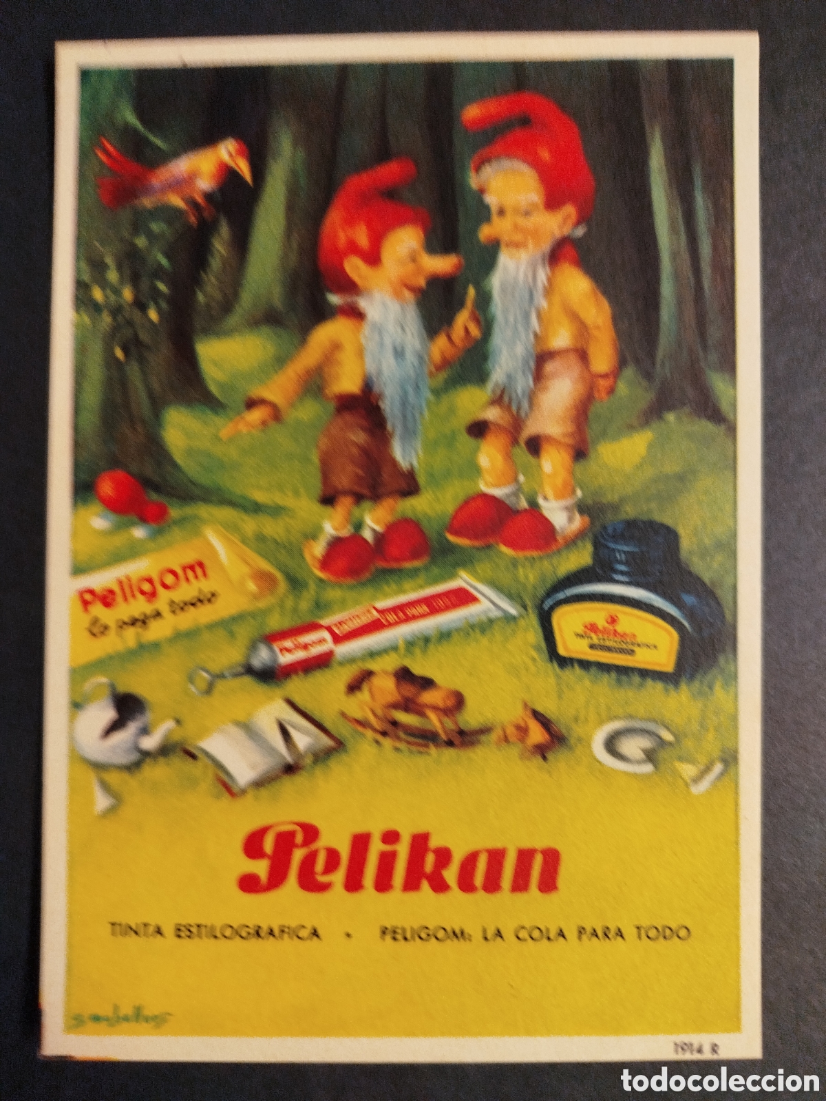 Coleccionismo papel secante: SECANTE PELIKAN 1914R