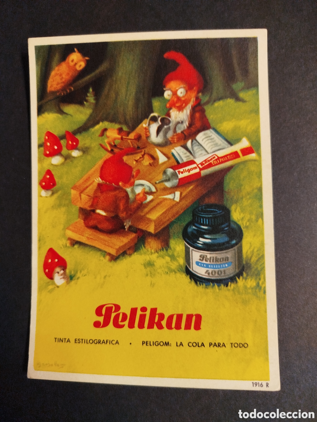 Coleccionismo papel secante: SECANTE PELIKAN 1916R