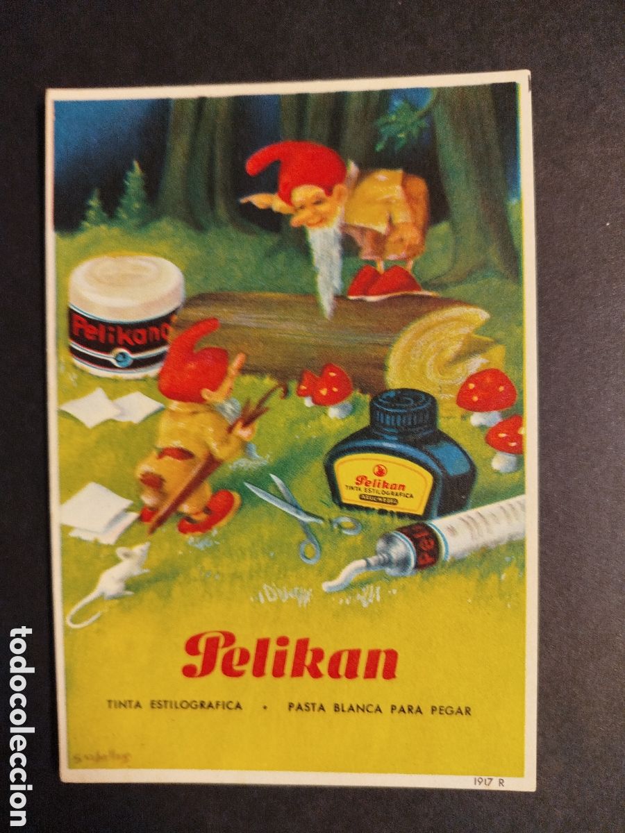 Coleccionismo papel secante: SECANTE PELIKAN 1917R