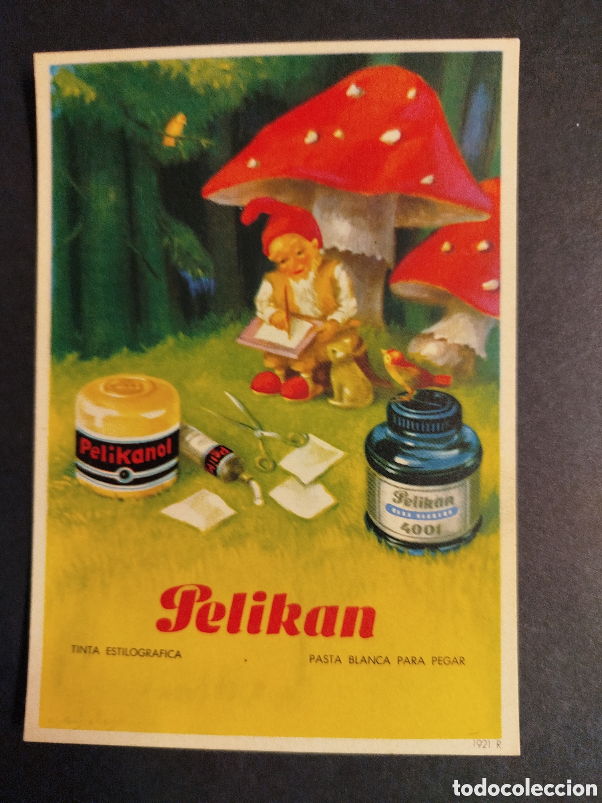 Coleccionismo papel secante: SECANTE PELIKAN 1921R