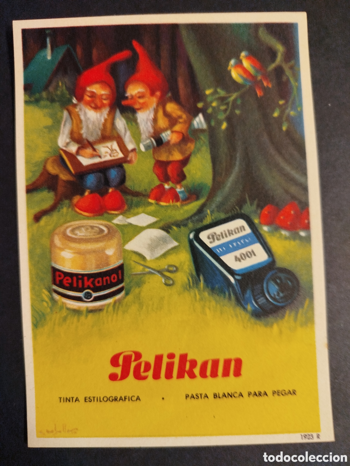 Coleccionismo papel secante: SECANTE PELIKAN 1923R