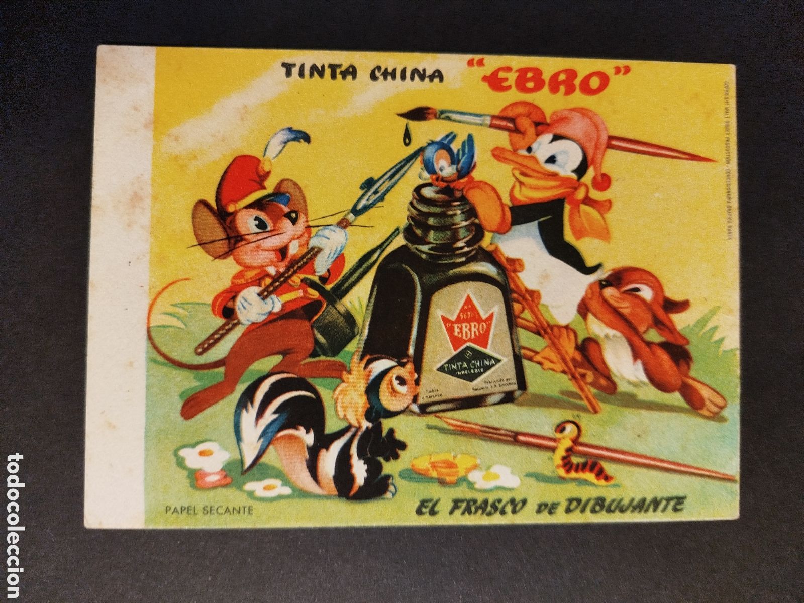Coleccionismo papel secante: SECANTE TINTA CHINA EBRO