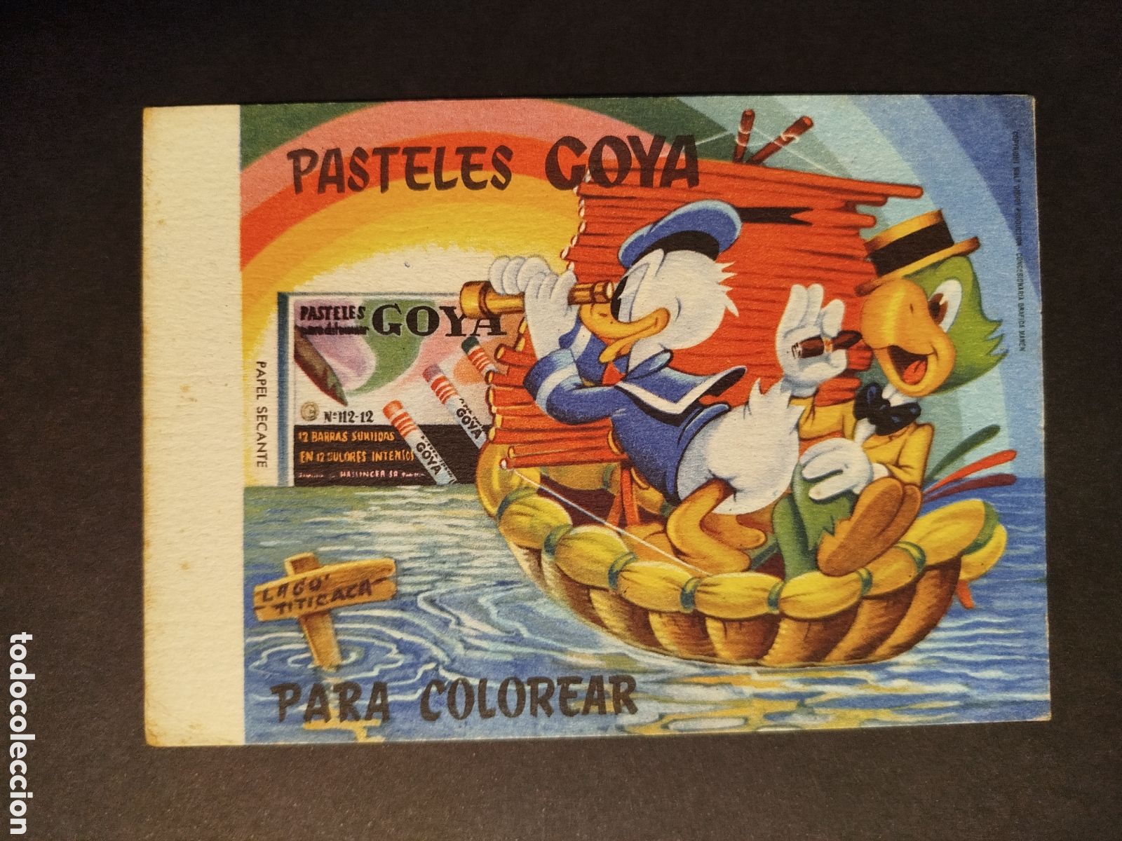 Sammeln von L&ouml;schpapier: SECANTE PASTELES GOYA WALT DISNEY