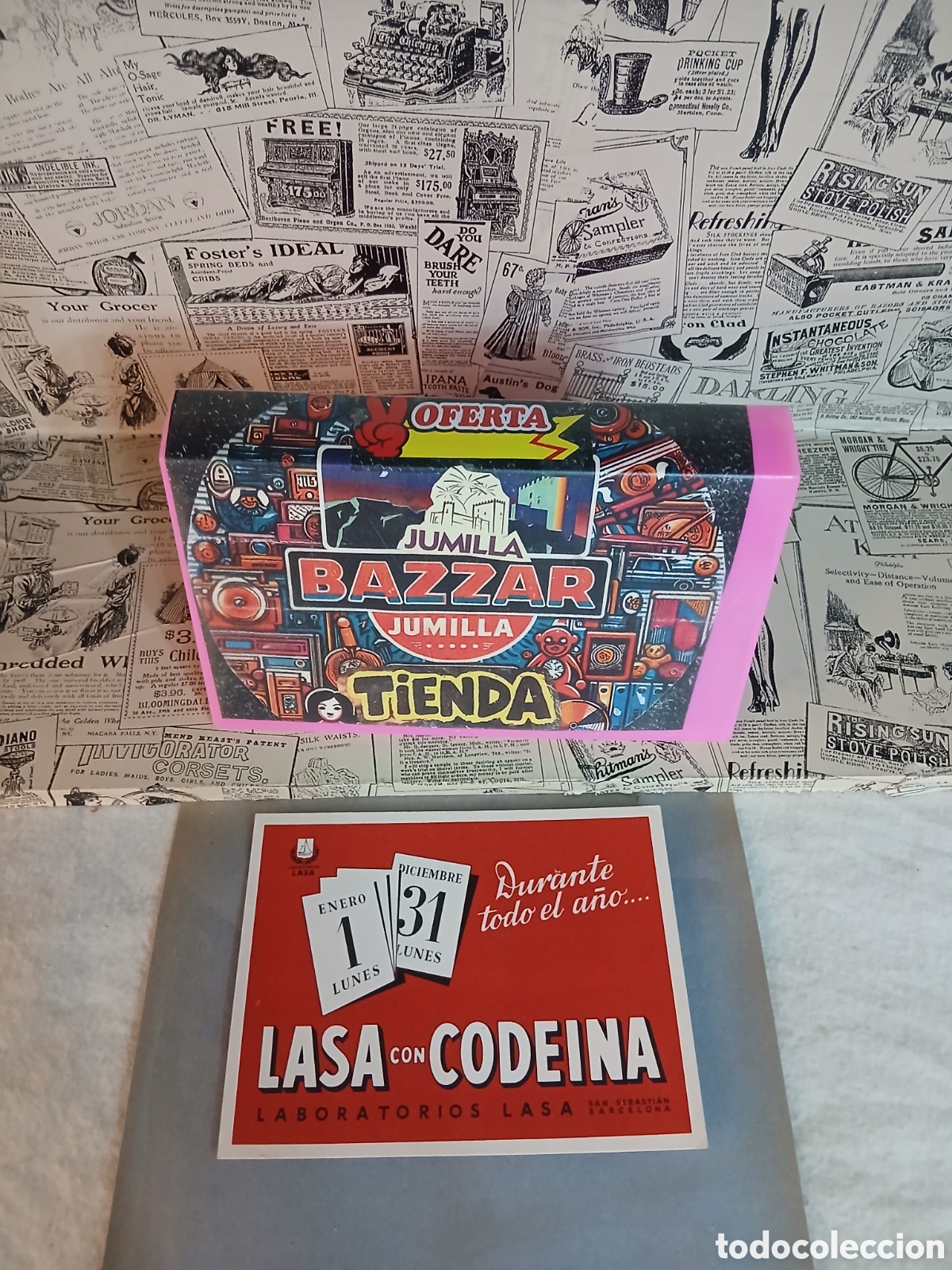 Coleccionismo papel secante: Secante antiguo sin uso