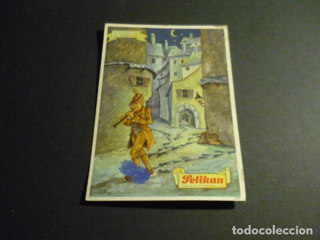 Coleccionismo papel secante: PAPEL SECANTE PELIKAN TINTA ESTILOGRAFICA EL FLAUTISTA DE HAMELIN