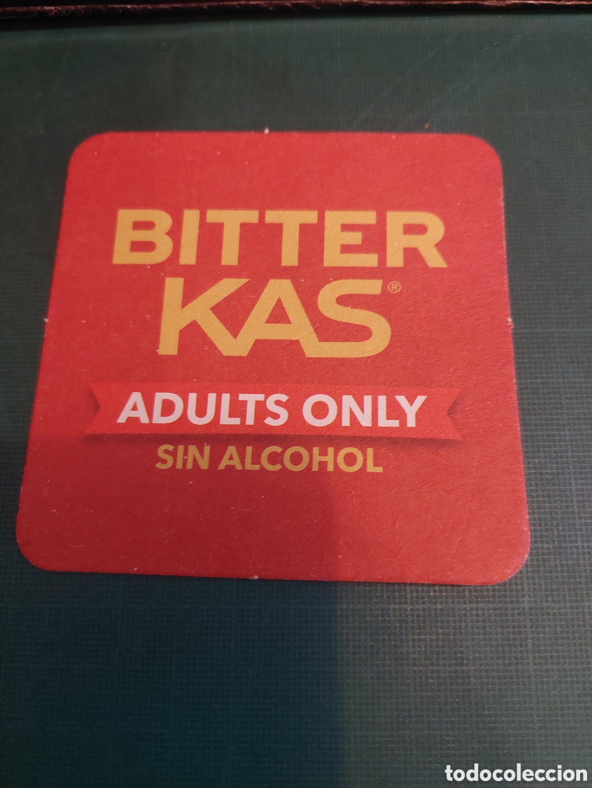 Coleccionismo papel secante: POSAVASOS BITTER JAS ADULTOS ONLY SIN ACOHOL PAPEL secantes