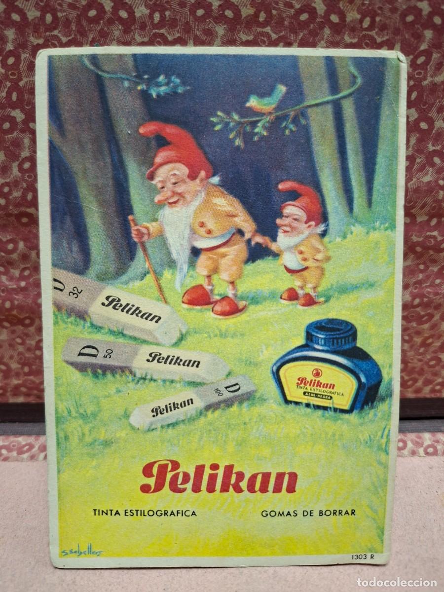 Coleccionismo papel secante: ANTIGUO PAPEL SECANTE PUBLICIDAD PELIKAN TINTA ESTILOGRAFICA