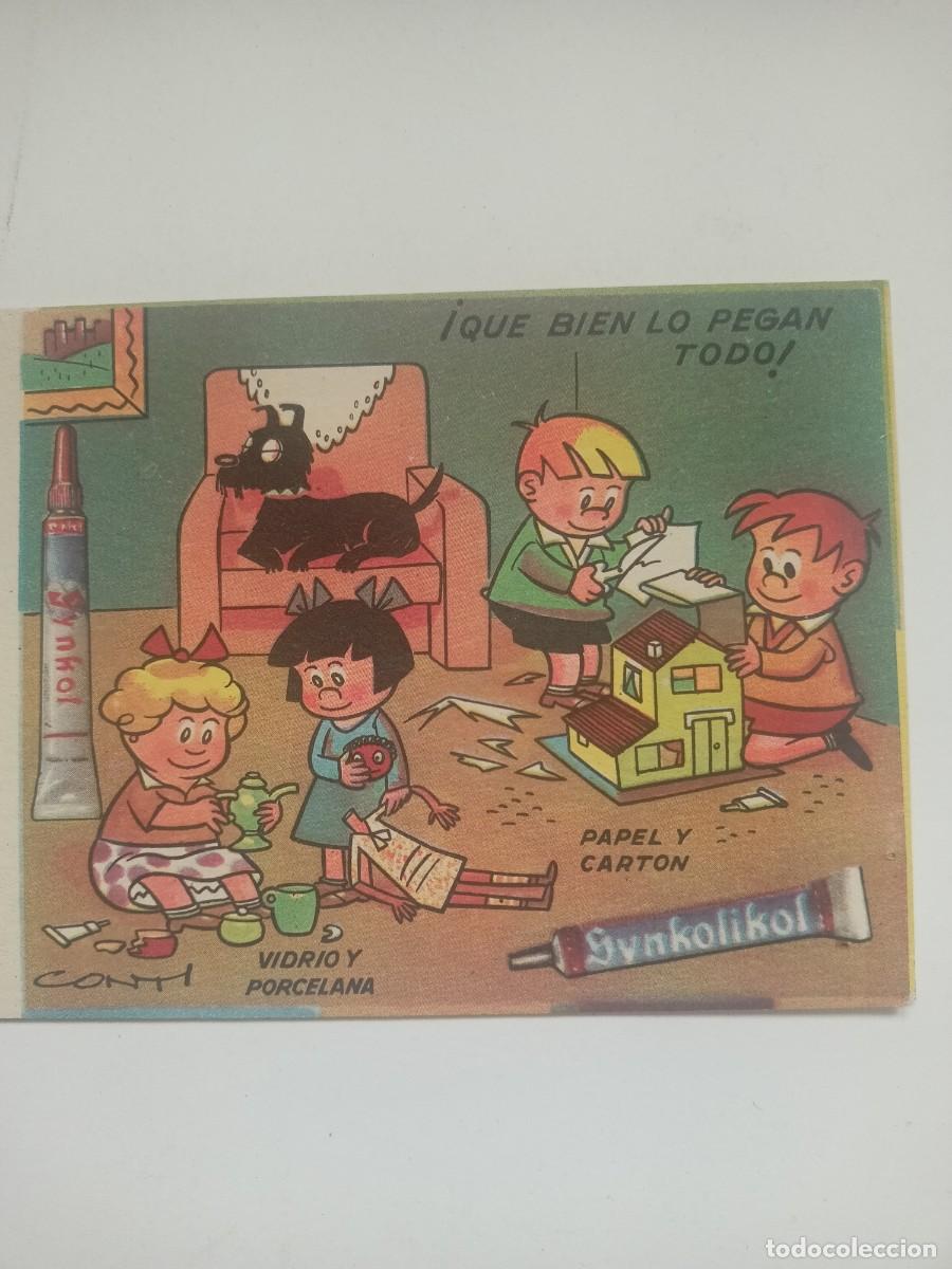 Sammeln von L&ouml;schpapier: PAPEL SECANTE PUBLICITARIO DE SYNKOLIKOL