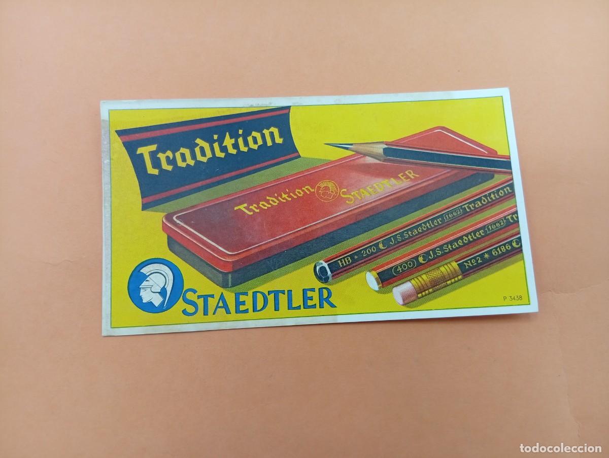Coleccionismo papel secante: PAPEL SECANTE. TRADITION STAEDLER. MEDIDAS : 8.5 X 15.5 CM APROX.