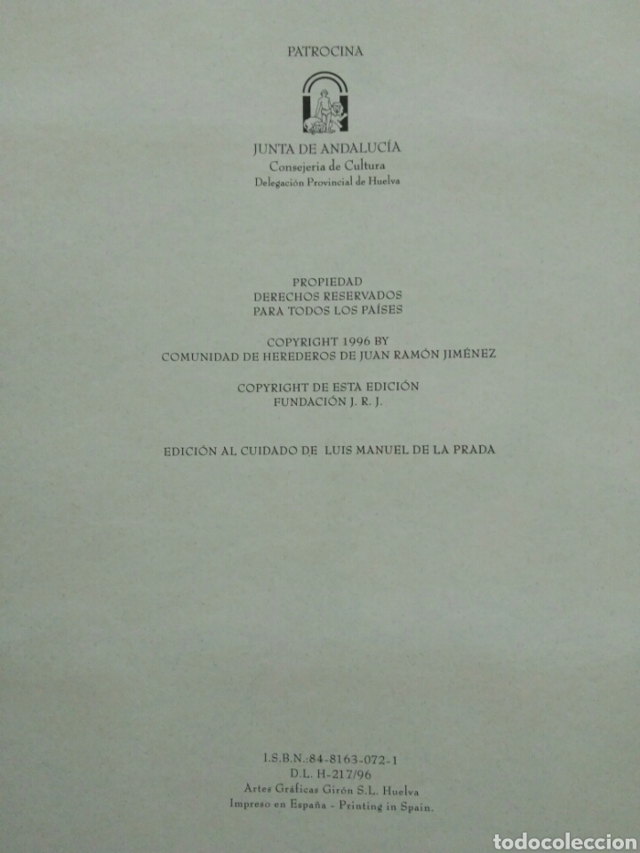 juan ramon jimenez. espacio y tiempo. fundación - Comprar ...