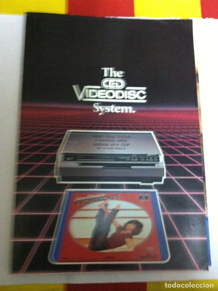 The Videodisc System 4 Hojas En Ingles Comprar En Todocoleccion