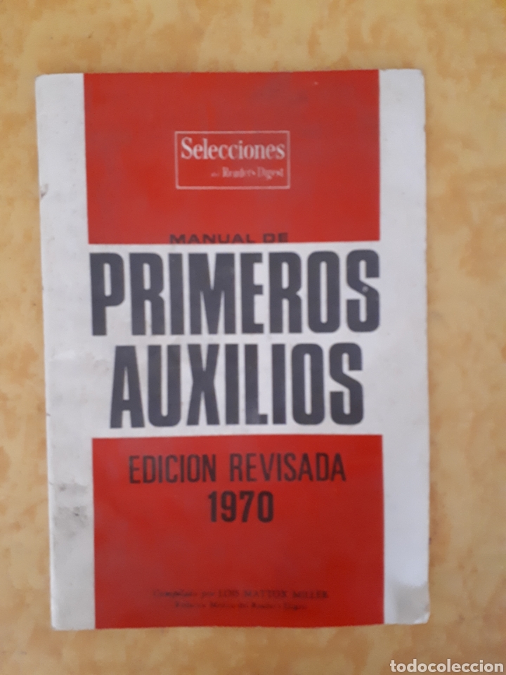 Manual Primeros Auxilios. Edición Revisada 1970 - Comprar En ...