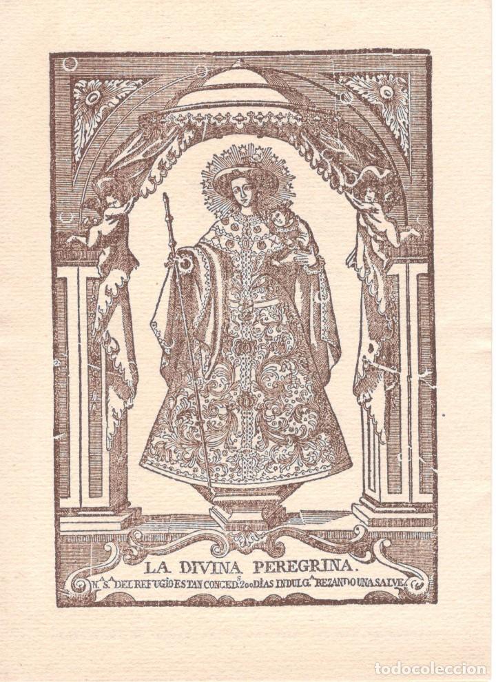 LA DIVINA PEREGRINA. DÍPTICO DEL MUSEO DE PONTEVEDRA, NAVIDAD 1954 (Coleccionismo en Papel - Varios)
