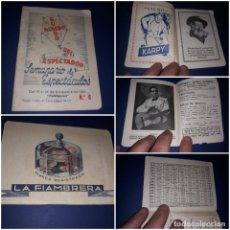 Coleccionismo Papel Varios: LOTE SEMANARIO DE ESPECTÁCULOS BILBAO 1944 Nº 1 ,2 ,3 ,4 ,6 ,7 Y 8. Lote 238486545
