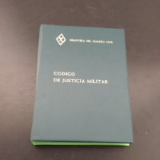 Coleccionismo Papel Varios: CÓDIGO DE JUSTICIA MILITAR. (EDICIÓN DE 1981). Lote 272778438