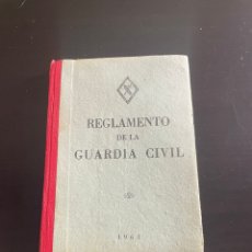 Coleccionismo Papel Varios: REGLAMENTO DE LA GUARDIA CIVIL 1963. Lote 272789073