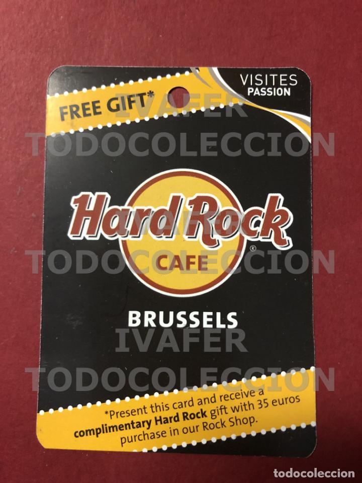 flyer tarjeta promocional hard rock cafe de bru - Comprar en ...