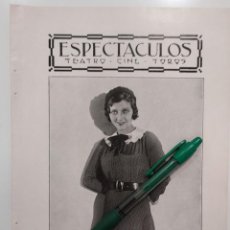 Coleccionismo Papel Varios: RECORTE PRENSA: 1930 TEATRO ACTUALIDAD (4 HOJAS) ANA CUSTODIO, GONZALEZ MARIN, MADRID, FOTOGRAFÍAS. Lote 297583768