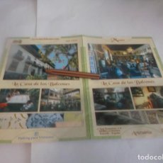 Coleccionismo Papel Varios: FOLLETO PUBLICIDAD - TENERIFE - MUSEO LA CASA DE LOS BALCONES -ARTESANIA. Lote 311038018
