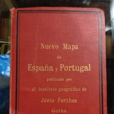 Coleccionismo Papel Varios: NUEVO MAPA DE ESPAÑA Y PORTUGAL. Lote 312620873