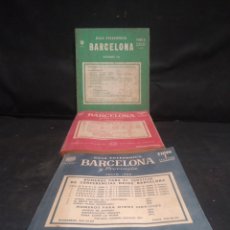 Coleccionismo Papel Varios: GUIA TELEFONICA BARCELONA Y PROVINCIA 1962/64/66. Lote 334387913