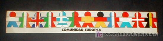Pegatinas de colecci&oacute;n: PEGATINA DE COLECCION. COMUNIDAD EUROPEA.&iexcl;&iexcl;&iexcl;