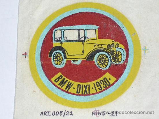 Pegatinas de colecci&oacute;n: Termo pegatina para ropa BMW-DIXI-1930