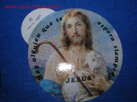 Pegatinas de colecci&oacute;n: PEGATINA RELIGIOSA. - Foto 1